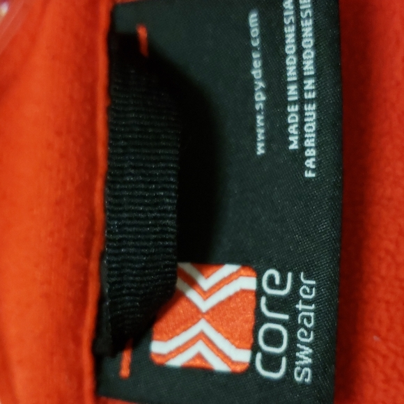 Spyder Core sweater red half-zip - Picture 9 of 16